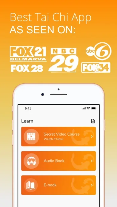 Tai Chi Beginners Seniors app Screenshots